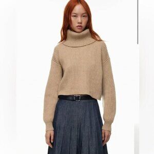 Aritzia Babaton Guell 100% Merino Wool Turtleneck Sweater